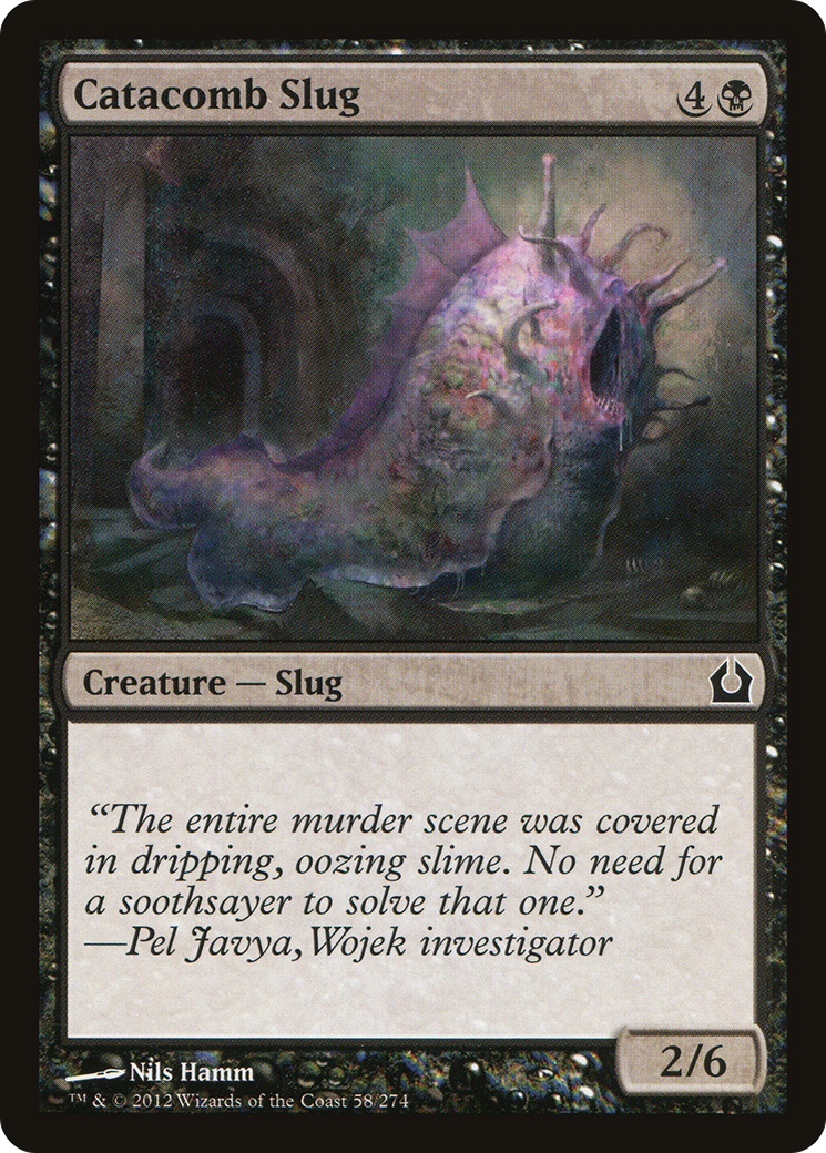 Catacomb Slug (RTR) 58 - WZRD TCG