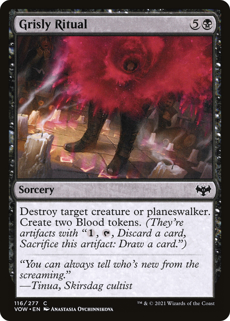 Grisly Ritual (VOW) 116 - WZRD TCG