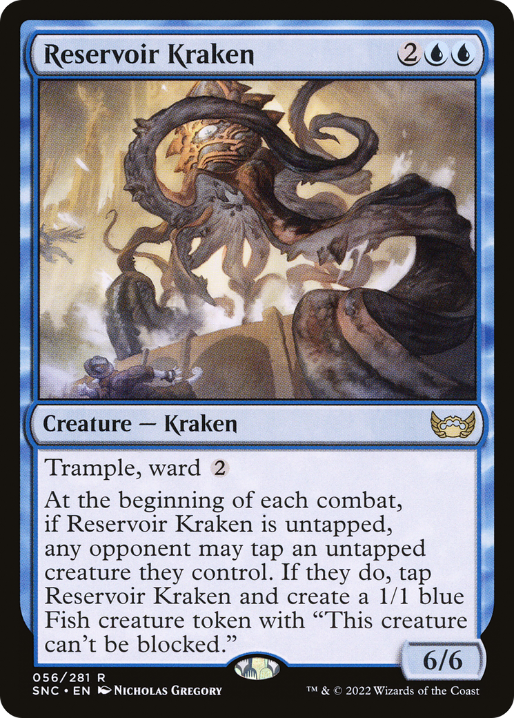 Reservoir Kraken (SNC) 56 - WZRD TCG