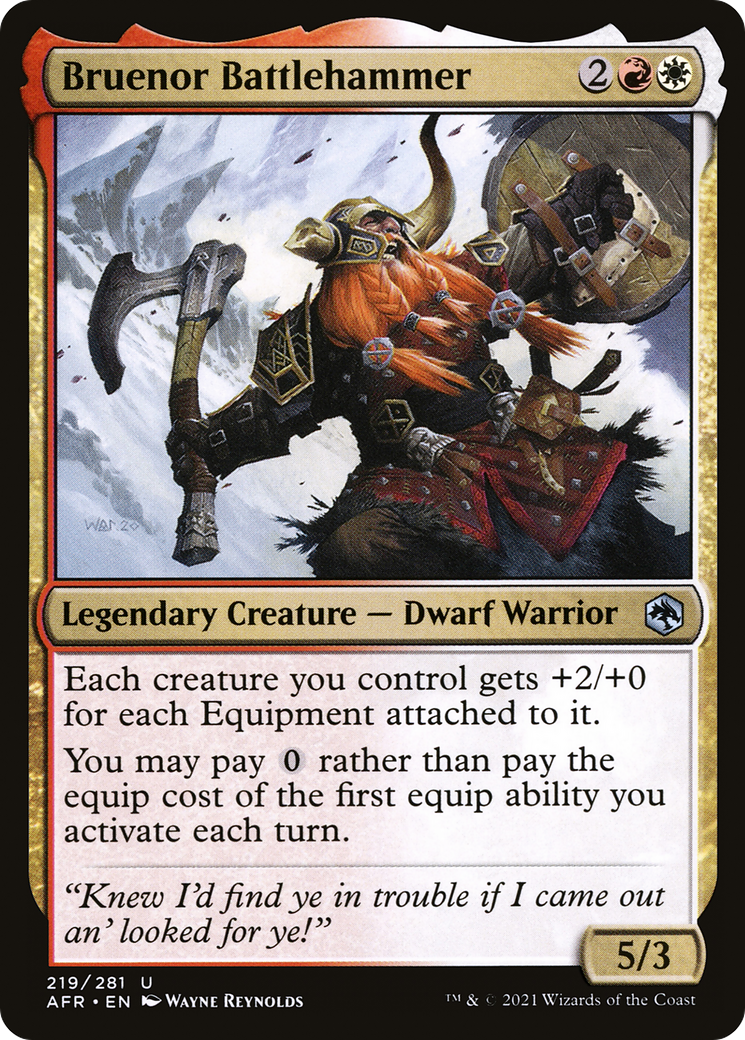 Bruenor Battlehammer (AFR) 219