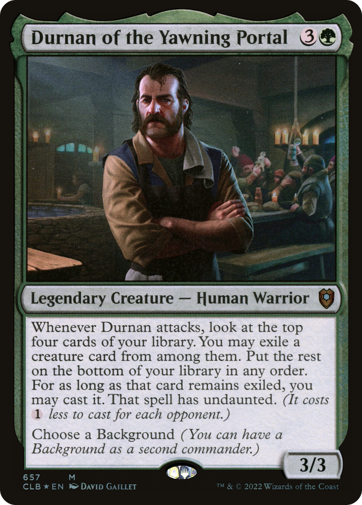 Durnan of the Yawning Portal (CLB) 657