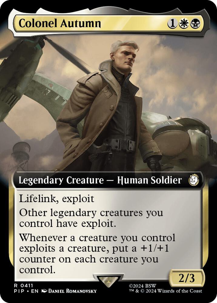 Colonel Autumn (Extended Art), PIP, 411, NM