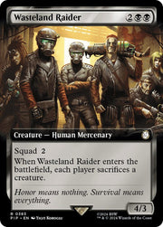 Wasteland Raider (Extended Art), PIP, 383, NM