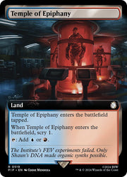 Temple of Epiphany (Extended Art), PIP, 519, NM, Foil