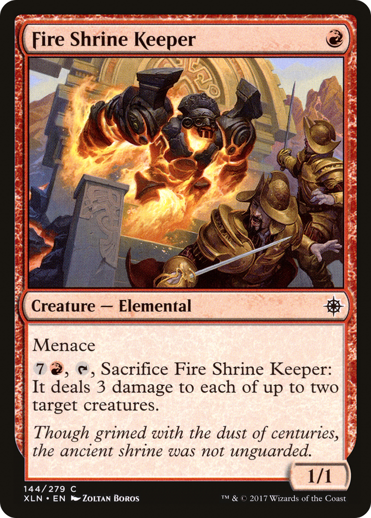 Fire Shrine Keeper (XLN) 144 - WZRD TCG