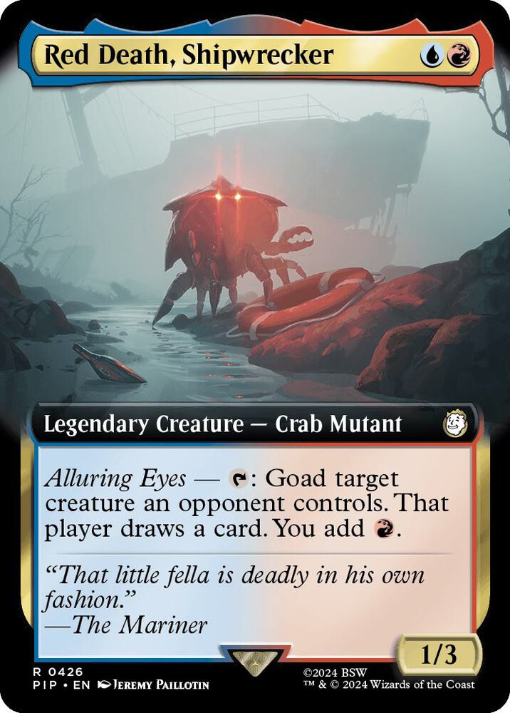 Red Death, Shipwrecker (Extended Art), PIP, 426, NM