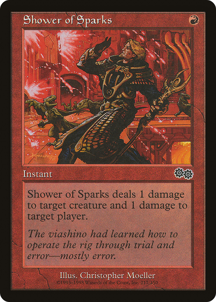 Shower of Sparks (USG) 217 - WZRD TCG