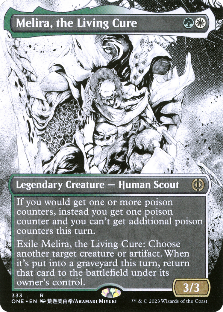 Melira, the Living Cure (ONE) 333 - WZRD TCG