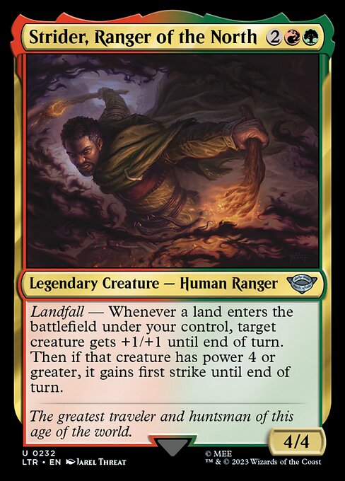Strider, Ranger of the North front