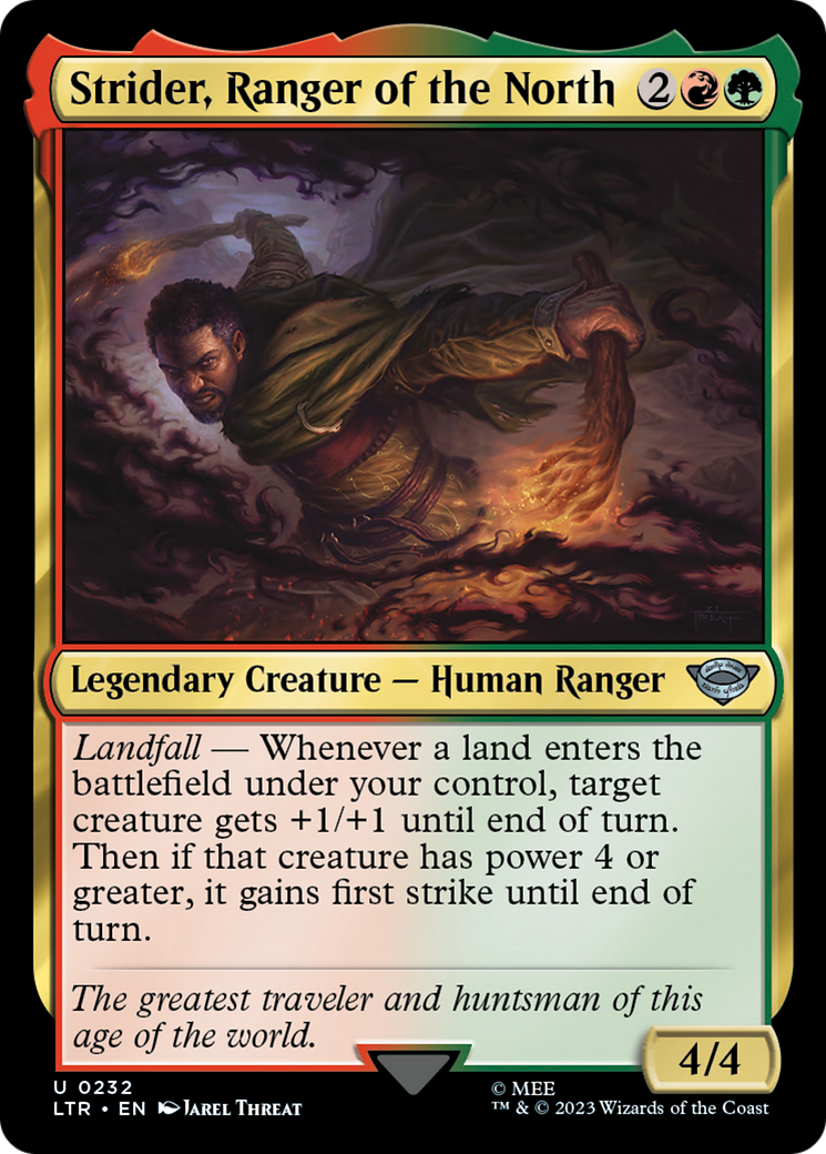 Strider, Ranger of the North (LTR) 232 - WZRD TCG