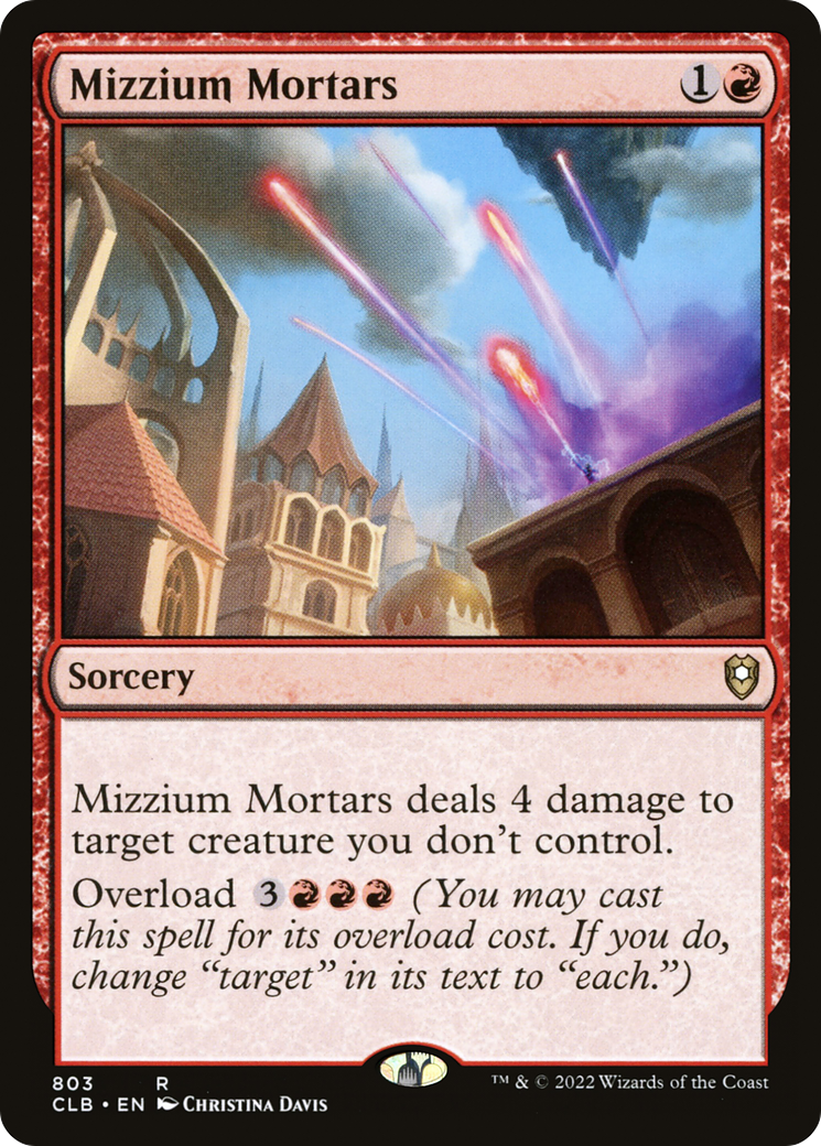 Mizzium Mortars (CLB) 803 - WZRD TCG
