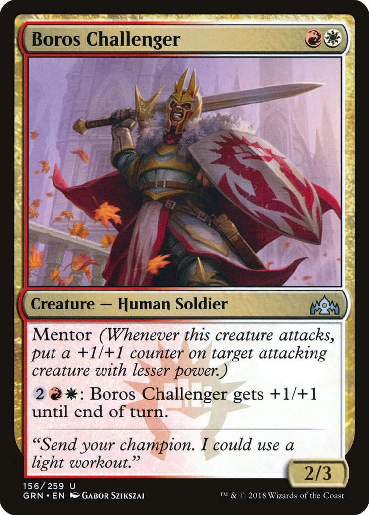 Boros Challenger (GRN) 156 - WZRD TCG