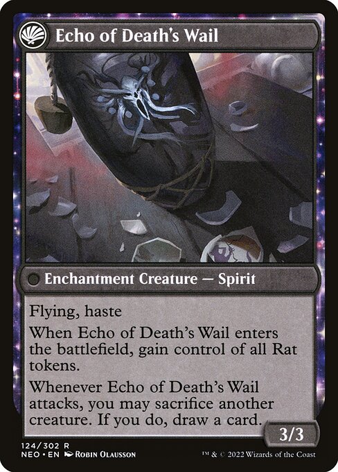 Tribute to Horobi // Echo of Death's Wail (Back)