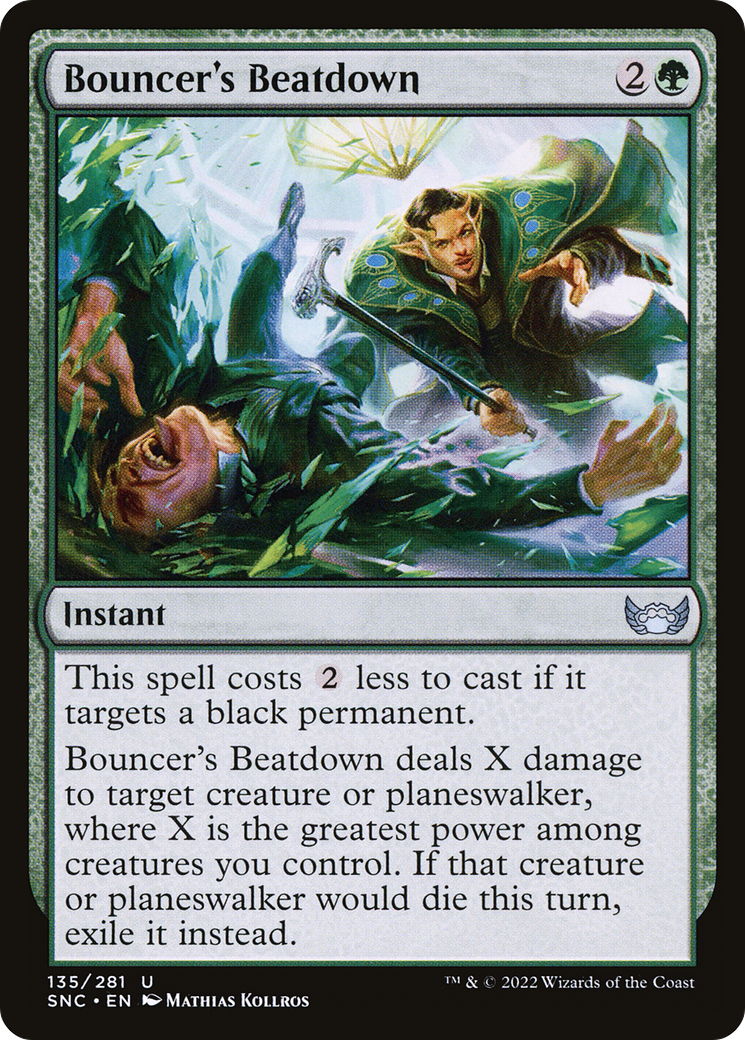 Bouncer's Beatdown (SNC) 135 - WZRD TCG