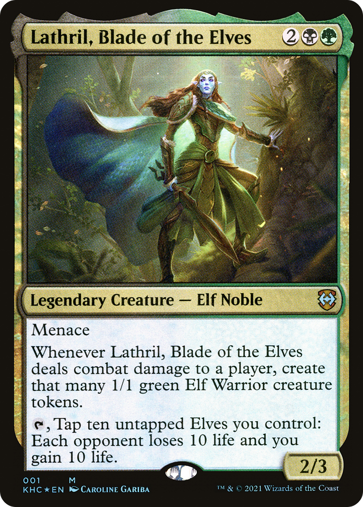 Lathril, Blade of the Elves (KHC) 1