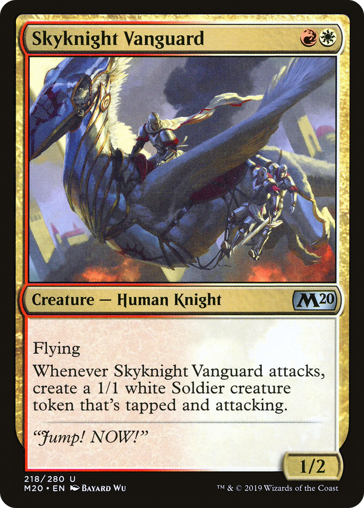 Skyknight Vanguard (M20) 218 - WZRD TCG