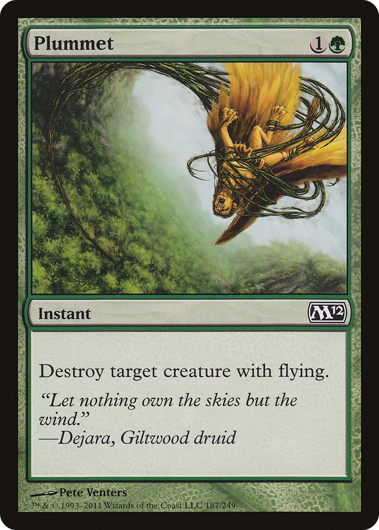 Plummet (M12) 187 - WZRD TCG