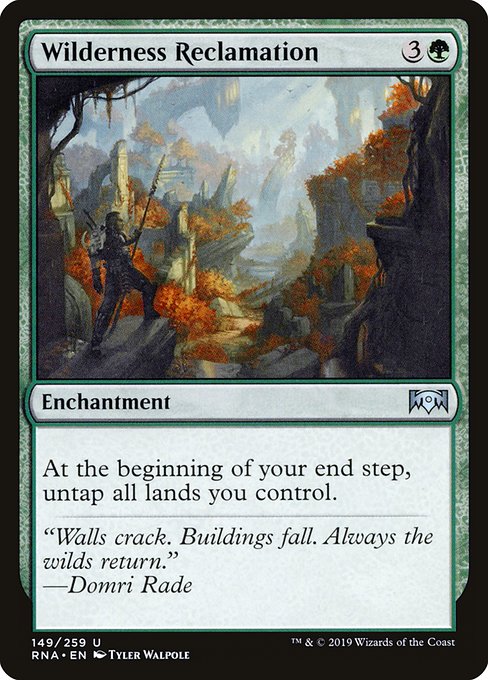 Wilderness Reclamation front