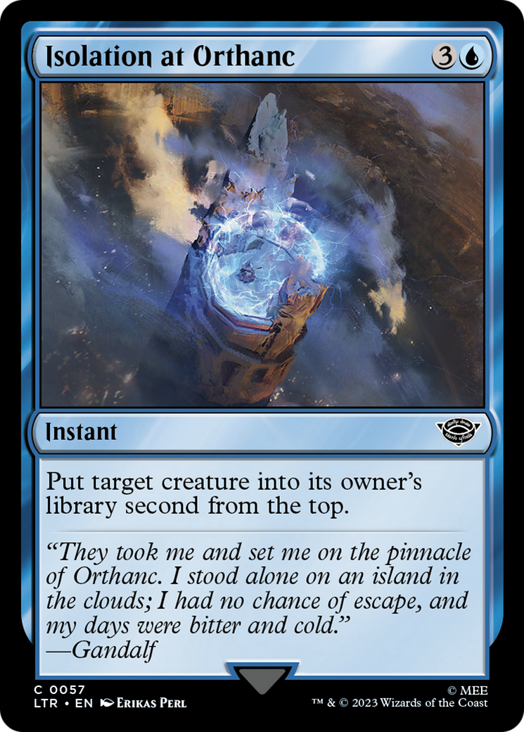 Isolation at Orthanc (LTR) 57 - WZRD TCG