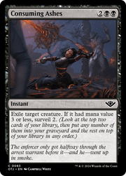 Consuming Ashes (OTJ) 83 - WZRD TCG