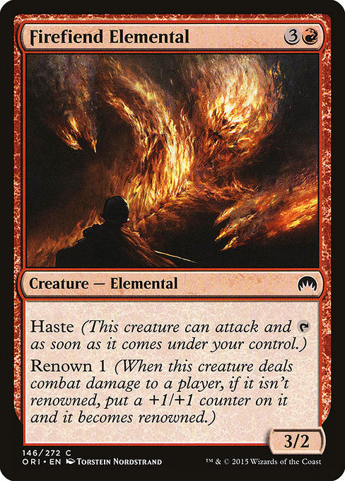 Firefiend Elemental front