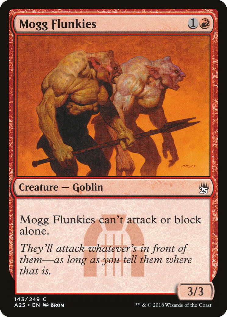 Mogg Flunkies (A25) 143 - WZRD TCG