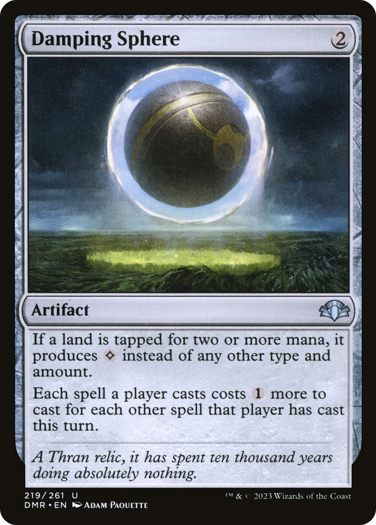 Damping Sphere (DMR) 219