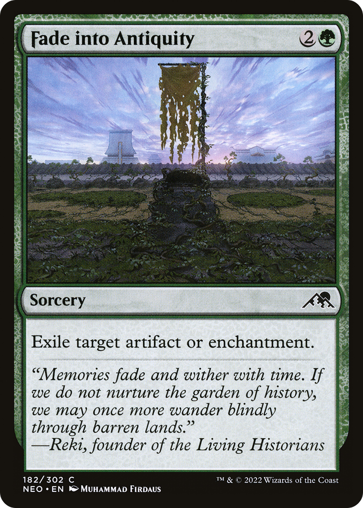 Fade into Antiquity (NEO) 182 - WZRD TCG