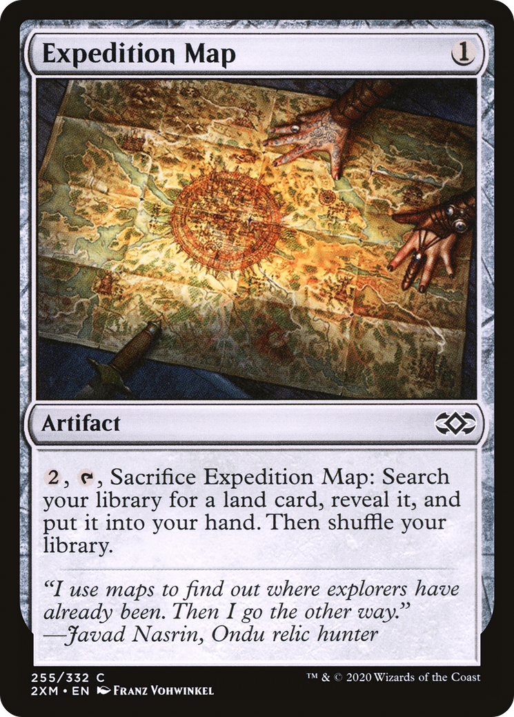 Expedition Map (2XM) 255