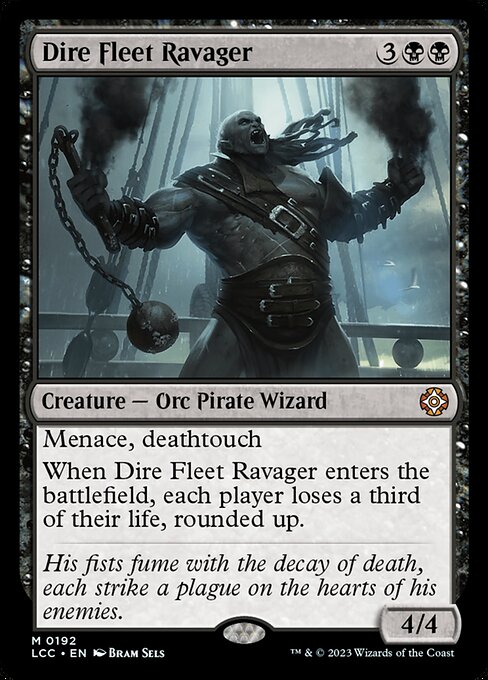 Dire Fleet Ravager front