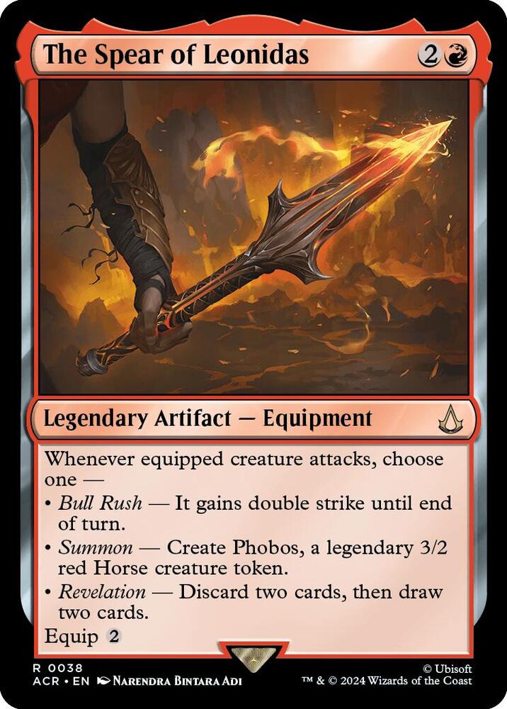 The Spear of Leonidas, ACR, 38, NM