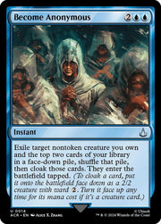 Become Anonymous, ACR, 14, NM