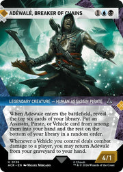 Adewale, Breaker of Chains (Showcase), ACR, 136, NM, Foil