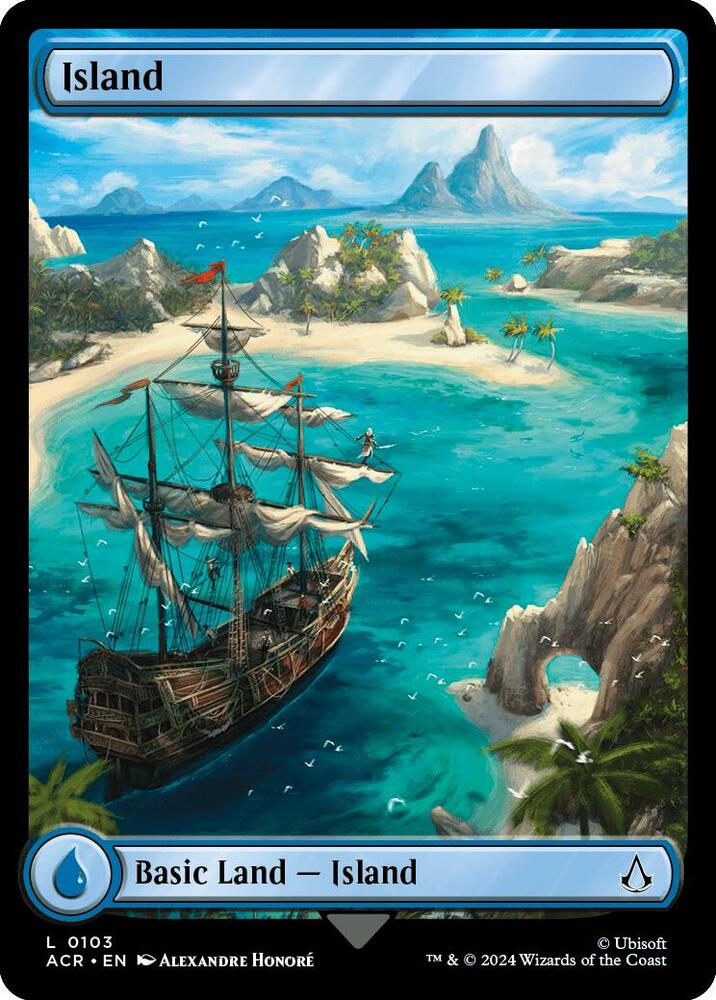 Island, ACR, 103, NM, Foil