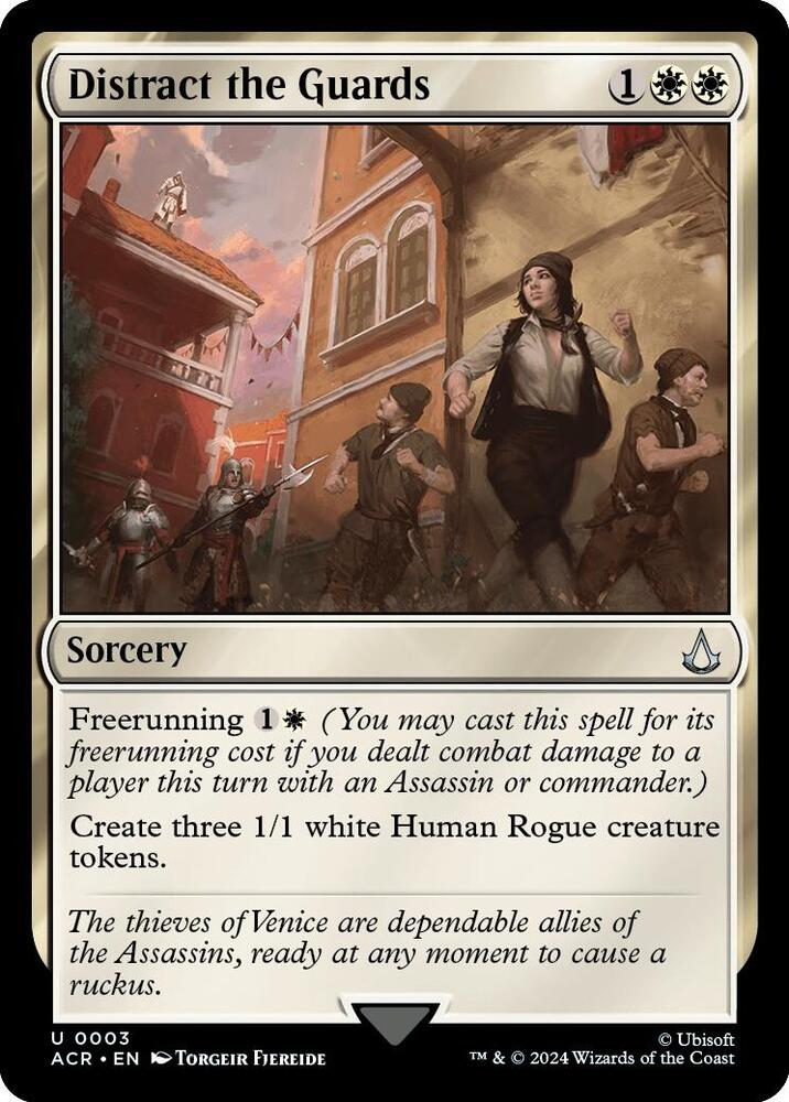 Distract the Guards, ACR, 3, NM, Foil