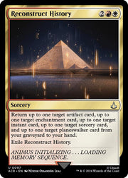 Reconstruct History, ACR, 97, NM