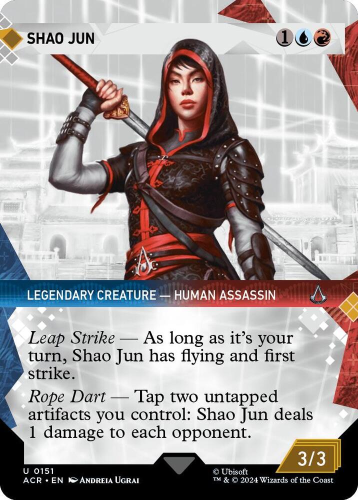 Shao Jun (Showcase), ACR, 151, NM, Foil