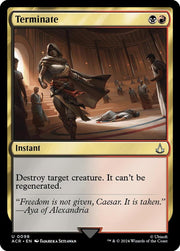 Terminate, ACR, 98, NM, Foil