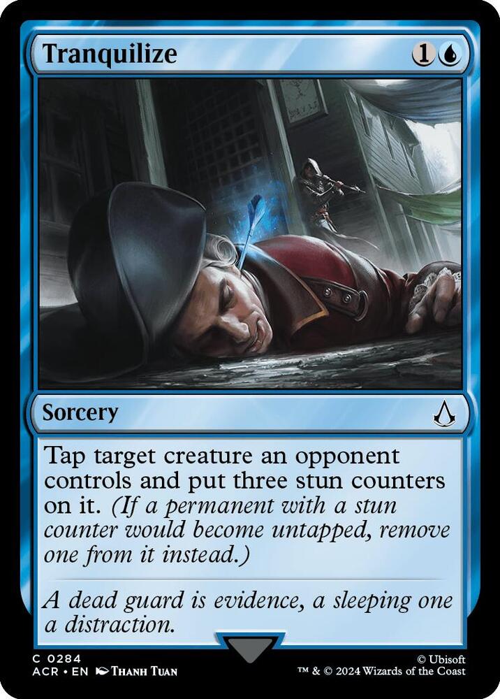 Tranquilize, ACR, 284, NM