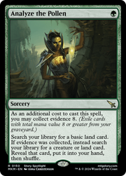 Analyze the Pollen (MKM) 150 - WZRD TCG