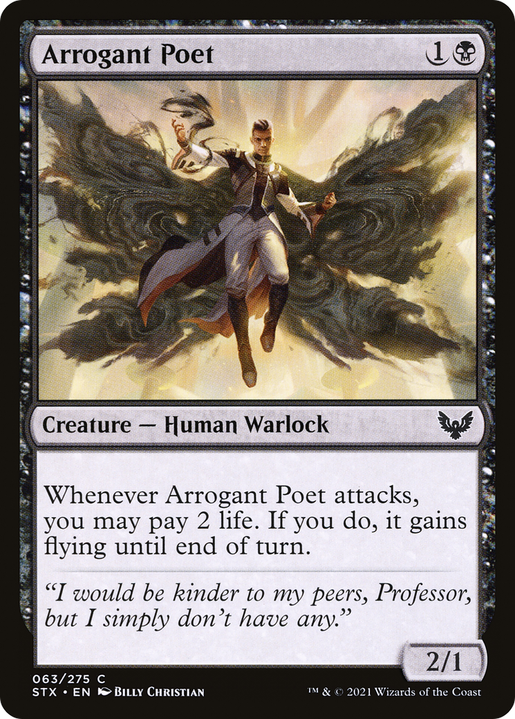 Arrogant Poet (STX) 63 - WZRD TCG