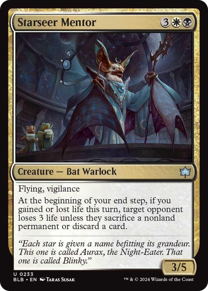 Starseer Mentor, BLB, 233, NM