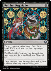 Ruthless Negotiation, BLB, 108, NM
