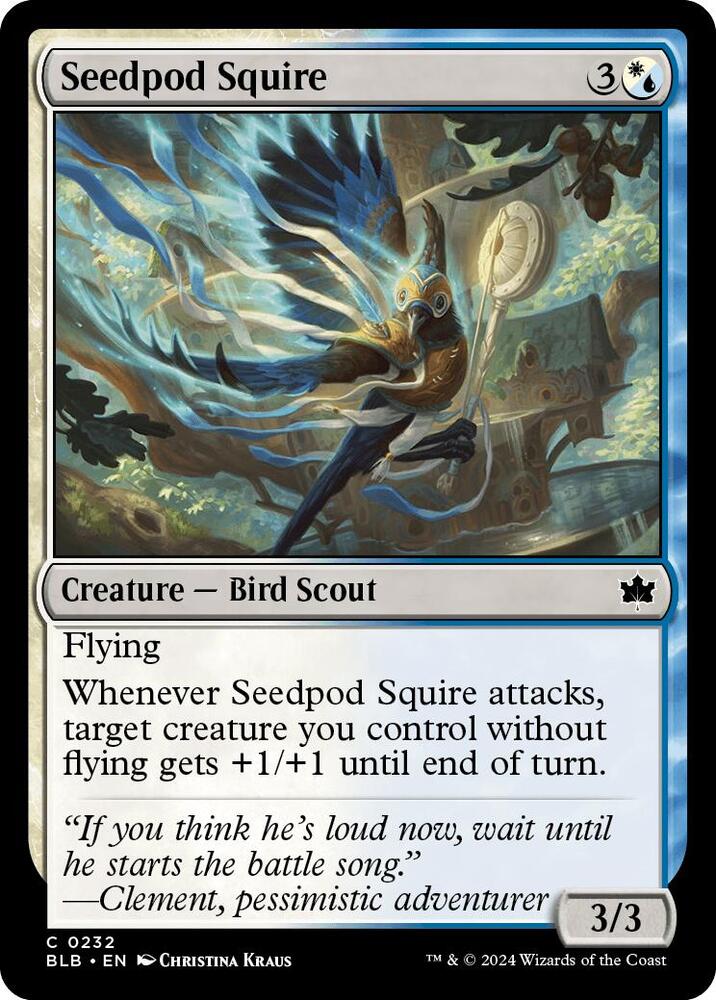 Seedpod Squire, BLB, 232, NM