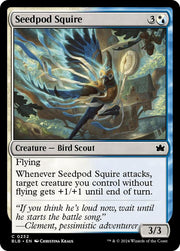 Seedpod Squire, BLB, 232, NM, Foil
