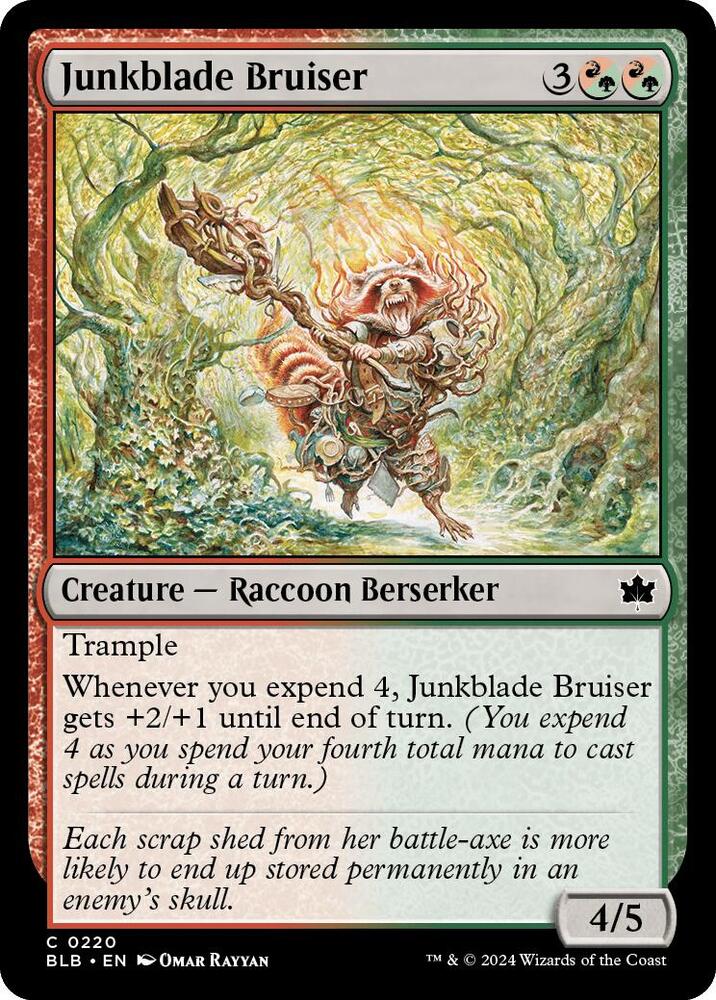 Junkblade Bruiser, BLB, 220, NM