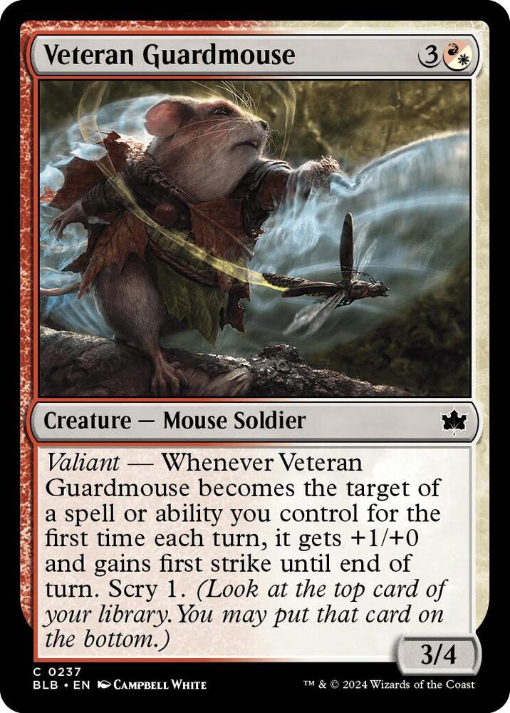 Veteran Guardmouse, BLB, 237, NM