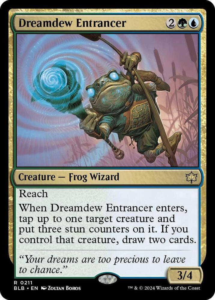 Dreamdew Entrancer, BLB, 211, NM, Foil
