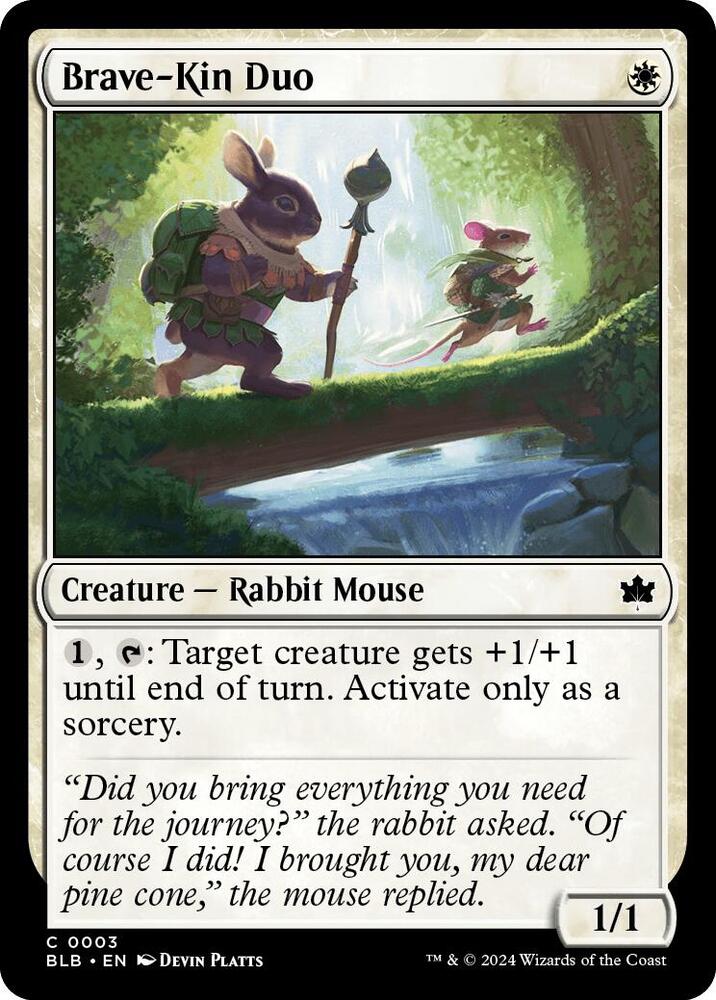 Brave-Kin Duo, BLB, 3, NM