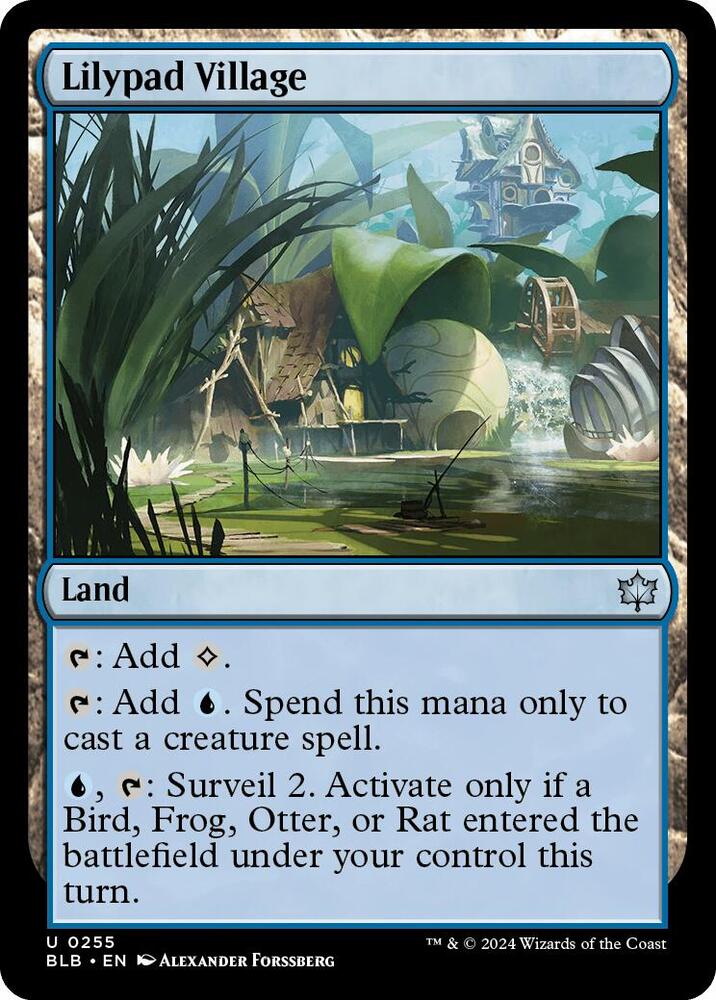 Lilypad Village, BLB, 255, NM